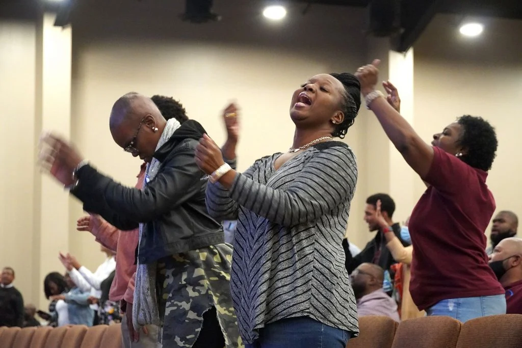 Sunday worship service at The Paraclete Centre, Lekki